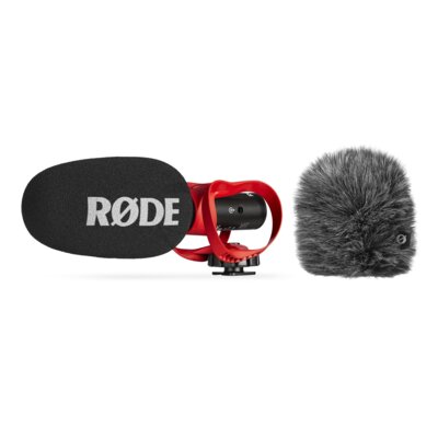 Mikrofon RODE VideoMic Go II Helix Superkardioidalny + Osłona przeciwwietrzna RODE WS12