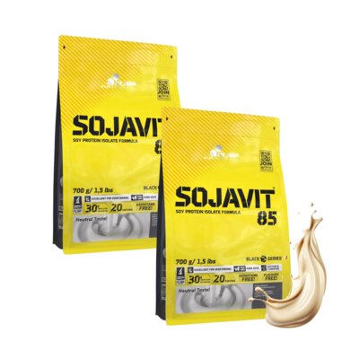 Odżywka białkowa OLIMP Sojavit 85 Naturalny (2 x 700 g) Bez laktozy