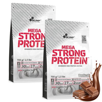 Odżywka białkowa OLIMP Mega Strong Protein Czekoladowy 2 x 700 g