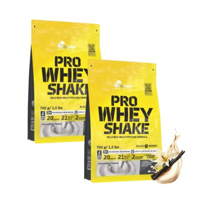 Odżywka białkowa OLIMP Pro Whey Shake Waniliowy (2 x 700 g)