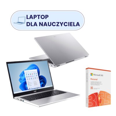 Laptop ACER Extensa 15 EX215-57-TCO 15.6" IPS i7-13620H 16GB RAM 512GB SSD Windows 11 Home + Program MICROSOFT 365 Personal
