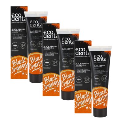 Pasta do zębów ECODENTA Black Orange 100 ml 3 szt.