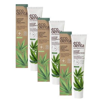 Pasta do zębów ECODENTA Organic Multifunctional 75 ml 3 szt.