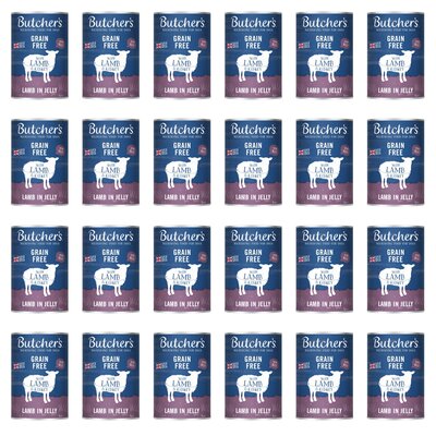 Karma dla psa BUTCHER'S Original Recipe in Jelly Jagnięcina 24 x 400 g