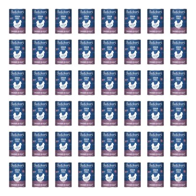 Karma dla psa BUTCHER'S Original Recipe in Jelly Kurczak 48 x 400 g