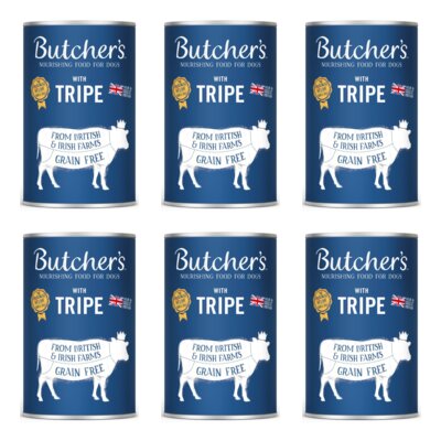 Karma dla psa BUTCHER'S Original Tripe Mix Żwacz wołowy 6 x 1.2 kg