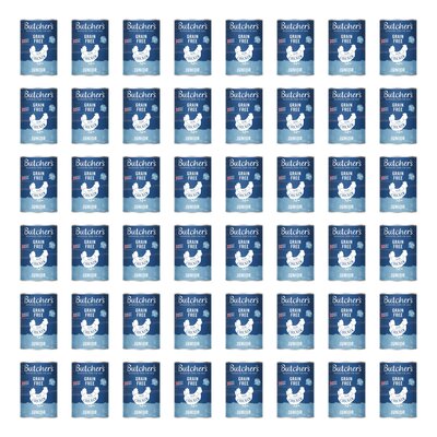 Karma dla psa BUTCHER'S Original Junior Kurczak 48 x 400 g