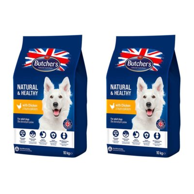 Karma dla psa BUTCHER'S Natural & Healthy 2 x 10 kg