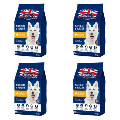 Karma dla psa BUTCHER'S Natural & Healthy 4 x 10 kg