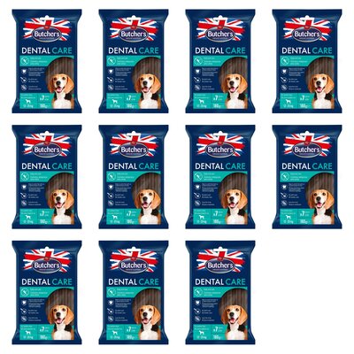 Przysmak dla psa BUTCHER'S Dental Care Medium 11 x 180 g