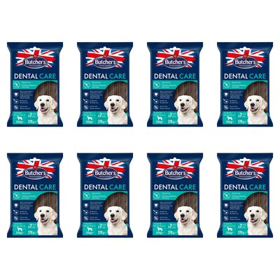 Przysmak dla psa BUTCHER'S Dental Care Large 8 x 270 g