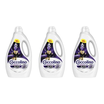Żel do prania COCCOLINO Black 3 x 2720 ml do czarnych tkanin