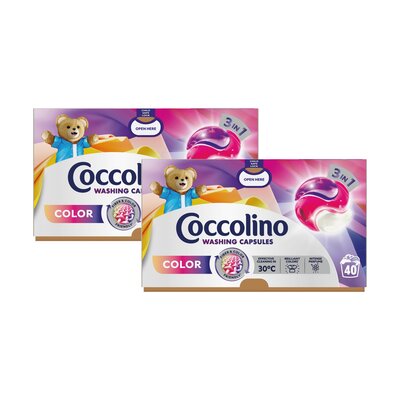 Kapsułki do prania COCCOLINO Care Color 80 szt.