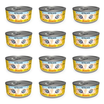 Karma dla kota JOSERA Kitten Duck Kaczka 12 x 85 g