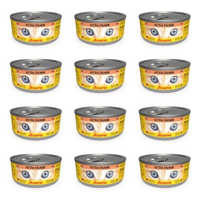 Karma dla kota JOSERA Kitten Salmon Łosoś 12 x 85 g