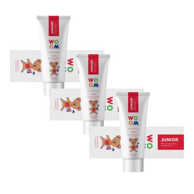 Pasta do zębów WOOM Junior Cola 6+ 50 ml 3 szt.