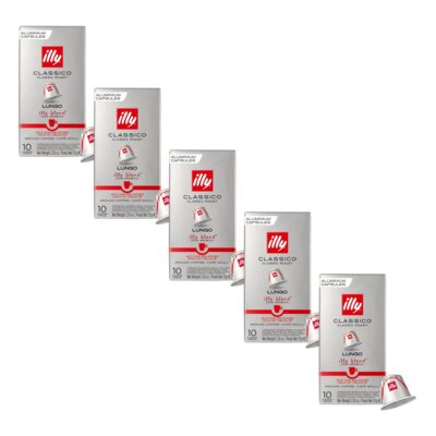 Kapsułki ILLY Nespresso Classico Lungo (50 szt.)