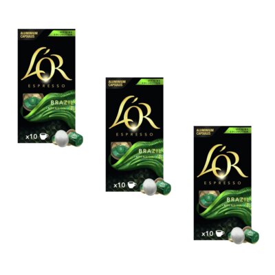 Kapsułki L'OR Brazil do ekspresu Nespresso (30 szt.)