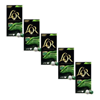 Kapsułki L'OR Brazil do ekspresu Nespresso (50 szt.)