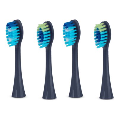 Oryginalna końcówka do szczoteczki BERDSEN Galaxy (4 szt.) Granatowy (Delikatna dla zębów)