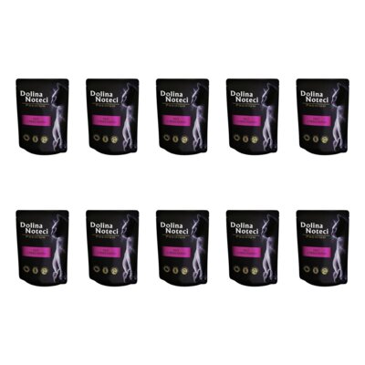 Karma dla kota DOLINA NOTECI Premium Danie z indyka 10 x 85 g