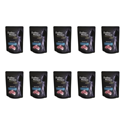 Karma dla kota DOLINA NOTECI Premium Sterilised Danie z jagnięciny 10 x 85 g
