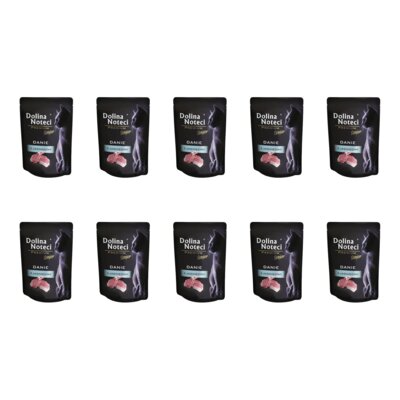 Karma dla kota DOLINA NOTECI Premium Senior Danie z jagnięciny 10 x 85 g