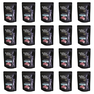 Karma dla kota DOLINA NOTECI Premium Senior Danie z jagnięciny 20 x 85 g