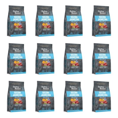 Karma dla kota suszona DOLINA NOTECI Premium Jagnięcina 12 x 2 kg