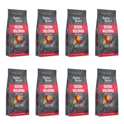 Karma dla kota suszona DOLINA NOTECI Premium Wołowina 8 x 2 kg