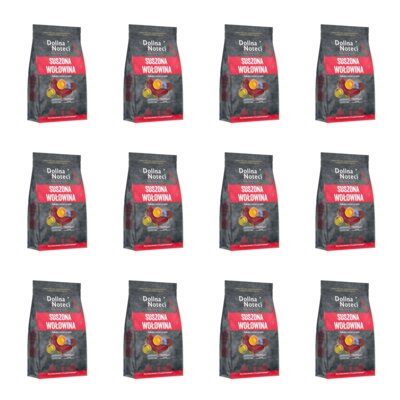 Karma dla kota suszona DOLINA NOTECI Premium Wołowina 12 x 2 kg