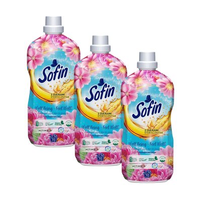 Płyn do płukania SOFIN Well Being Feel Well 3 x 1400 ml