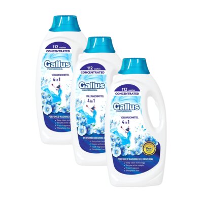 Żel do prania GALLUS Professional Universal 3 x 4050 ml Uniwersalny