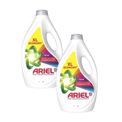 Płyn do prania ARIEL Color 2 x 2700 ml do kolorowych tkanin