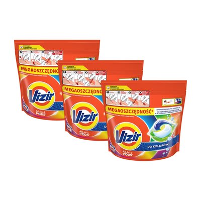 Kapsułki do prania VIZIR All In 1 Pods Color - 180 szt.