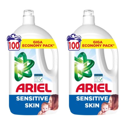 Płyn do prania ARIEL Sensitive 2 x 4500 ml