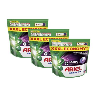 Kapsułki do prania ARIEL Extra Black Protection - 114 szt.