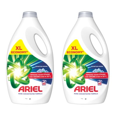 Płyn do prania ARIEL Mountain Spring 2 x 2700 ml