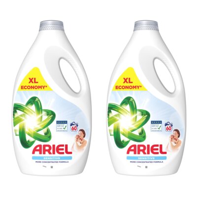 Płyn do prania ARIEL Sensitive 2 x 2700 ml