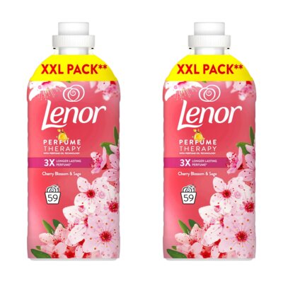 Płyn do płukania LENOR Cherry Blossom & Sage 2 x 1239 ml