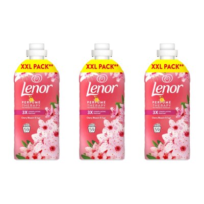 Płyn do płukania LENOR Cherry Blossom & Sage 3 x 1239 ml