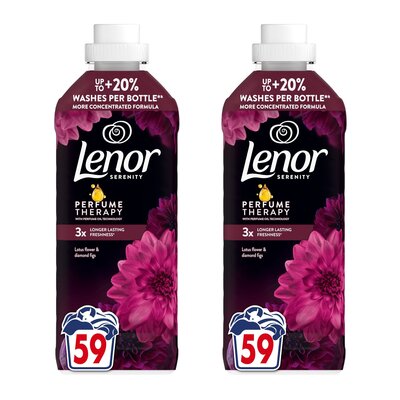Płyn do płukania LENOR Diamond 2 x 1239 ml
