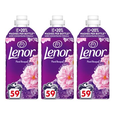 Płyn do płukania LENOR Floral Bouquet 3 x 1239 ml