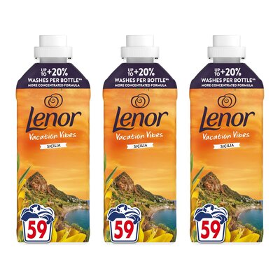 Płyn do płukania LENOR Sicilia 3 x 1239 ml