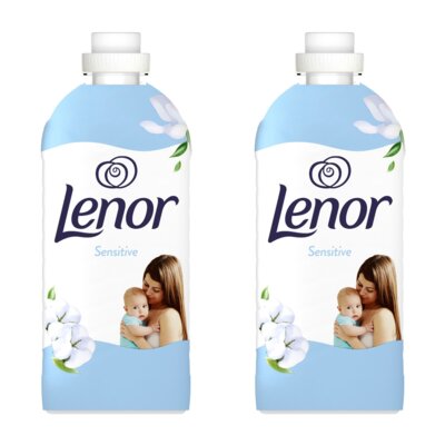Płyn do płukania LENOR Sensitive 2 x 1239 ml