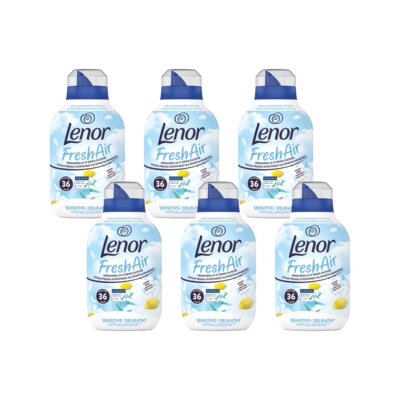 Płyn do płukania LENOR Fresh Air Effect Sensitive 6 x 504 ml