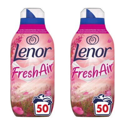 Płyn do płukania LENOR Fresh Air Effect Pink Blossom 2 x 700 ml
