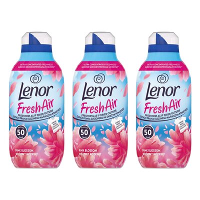 Płyn do płukania LENOR Fresh Air Effect Pink Blossom 3 x 700 ml