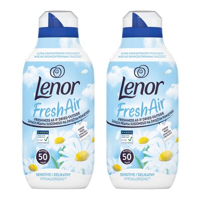 Płyn do płukania LENOR Fresh Air Effect Sensitive 2 x 700 ml