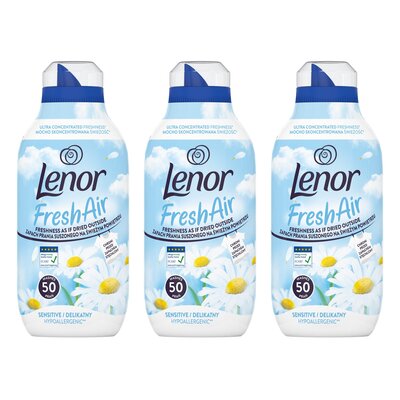 Płyn do płukania LENOR Fresh Air Effect Sensitive 3 x 700 ml